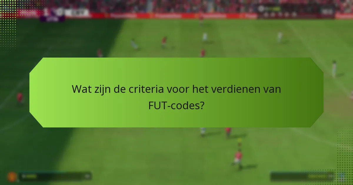Wat zijn de voordelen van het gebruik van FUT-codes?
