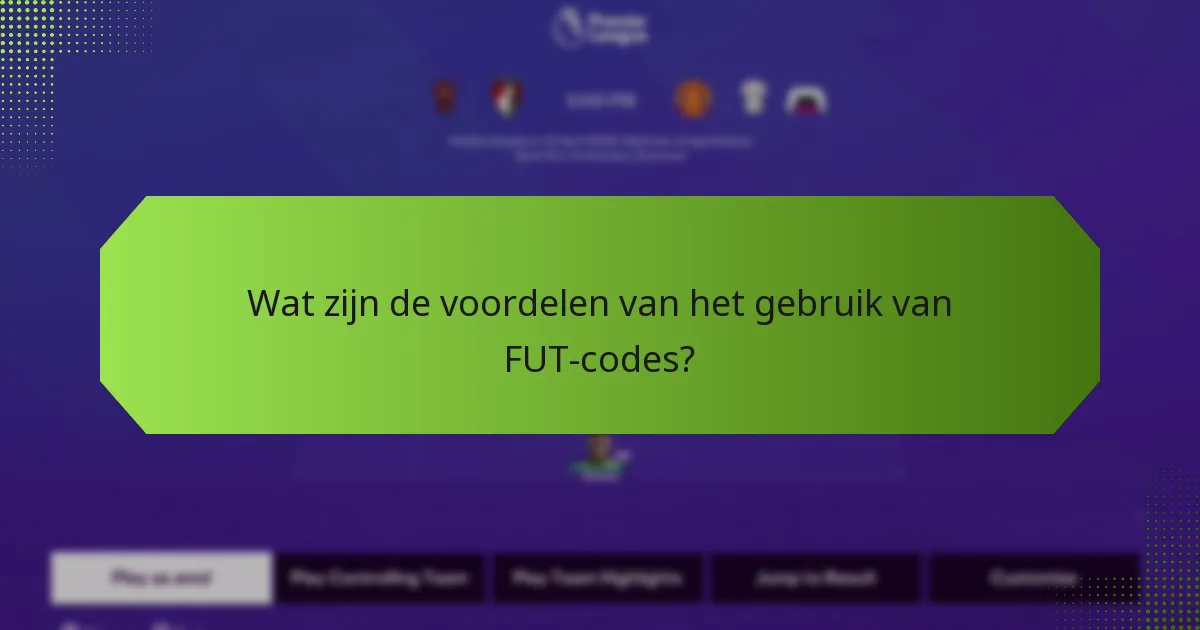 Hoe verhouden FUT-codes zich tot andere loyaliteitsbeloningssystemen?