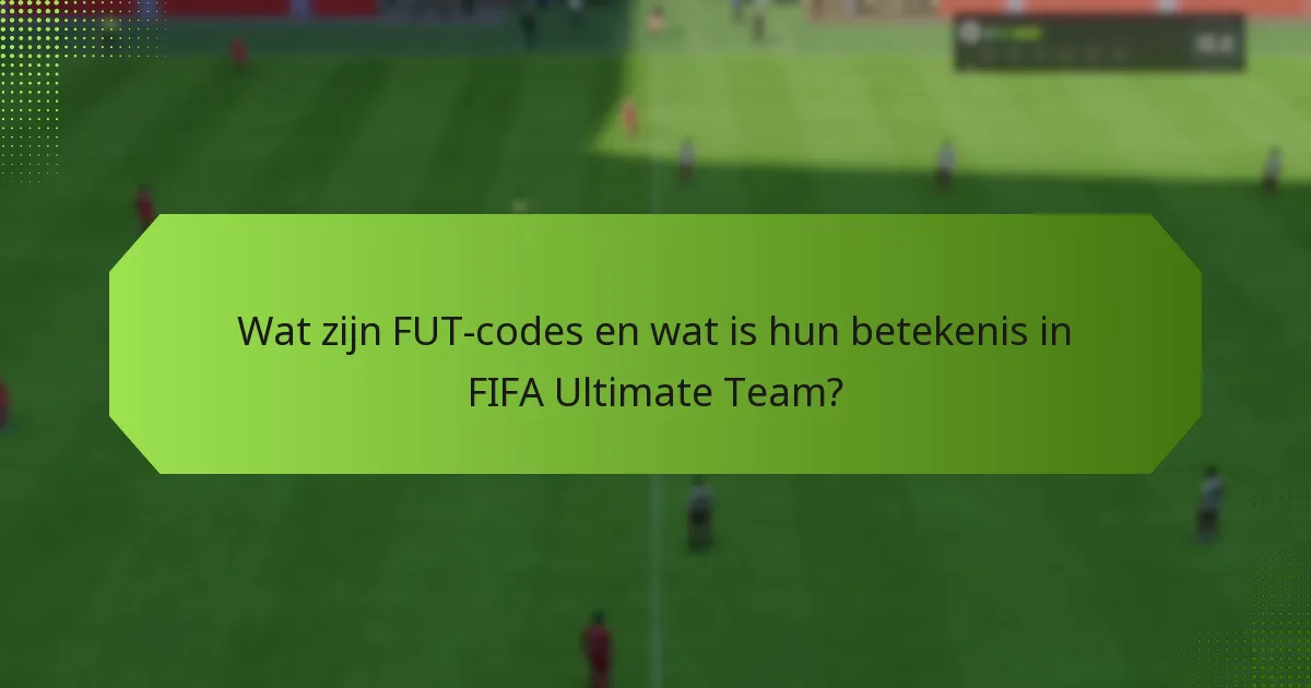 Welke weggeefacties bieden FUT-codes?